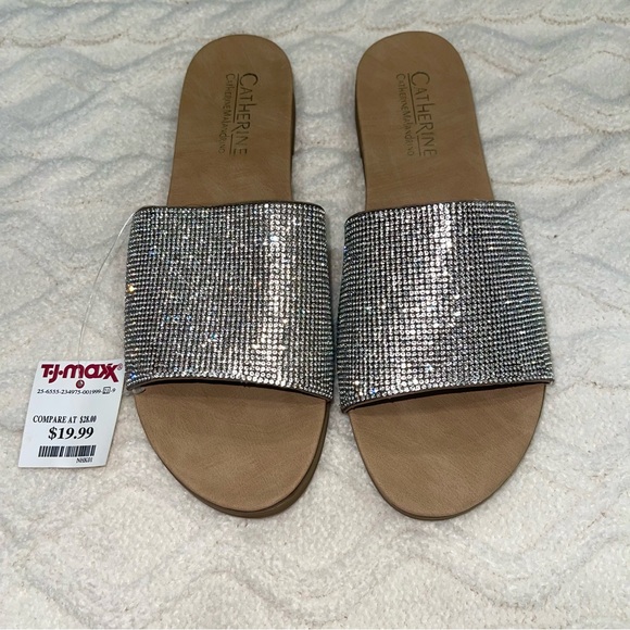 Catherine Malandrino Shoes - ICED OUT RHINESTONE SANDALS